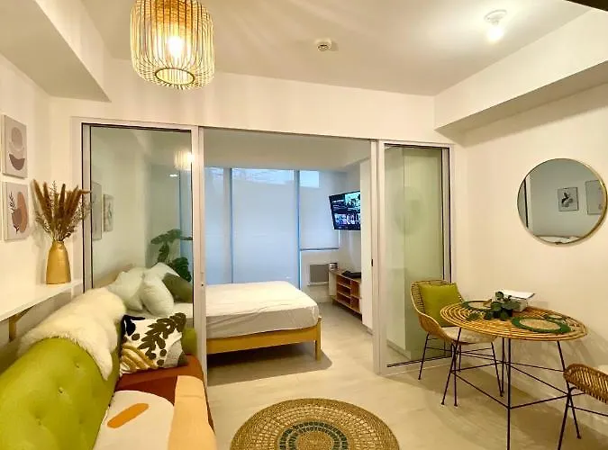 1br W/ Karaoke, Netflix, Disneyplus+ 200mbps Wi-fi Appart hôtel *